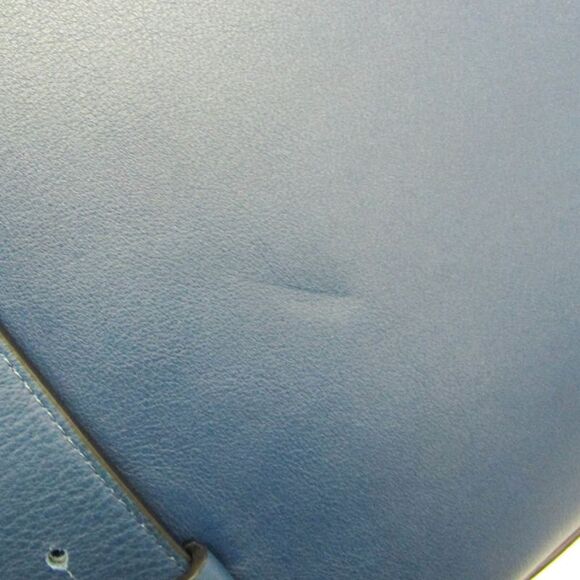 Loewe Goya Backpack .. Leather Backpack Blue - Picture 9 of 10